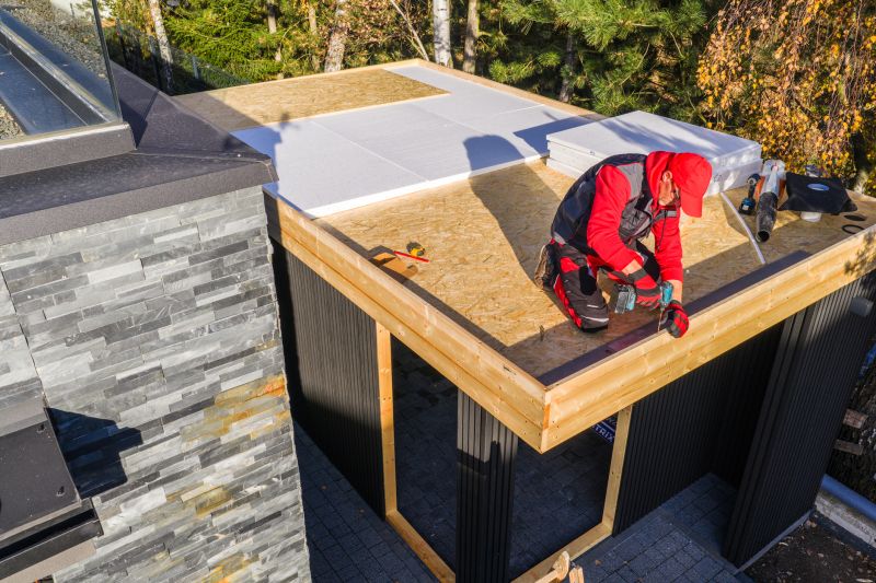 House Roof Installation detail
